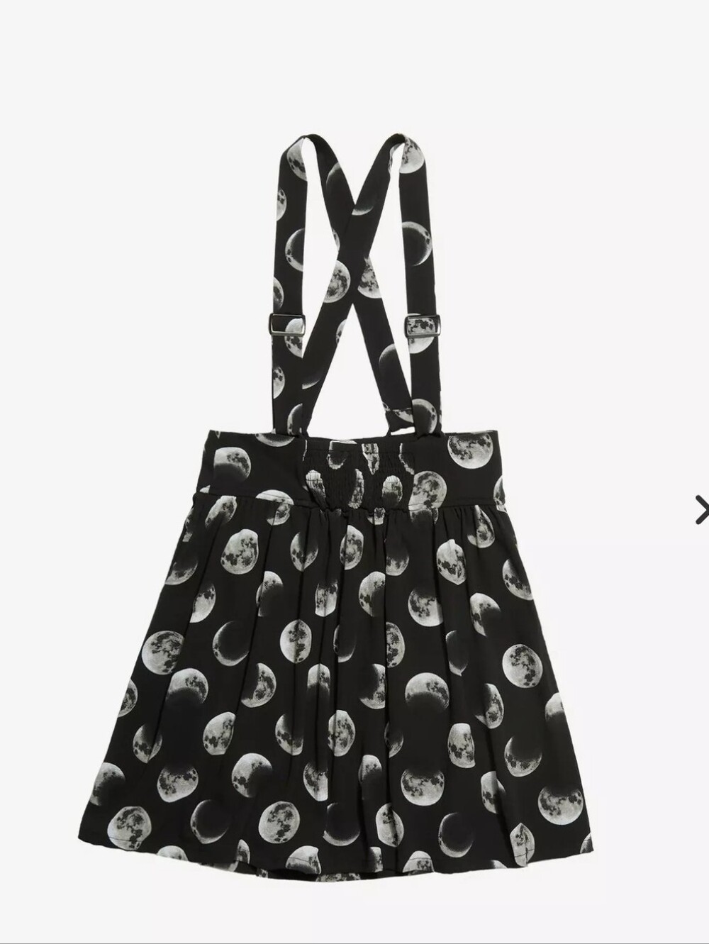 Hot Topic Moon-Phase Suspender Skirt Size M